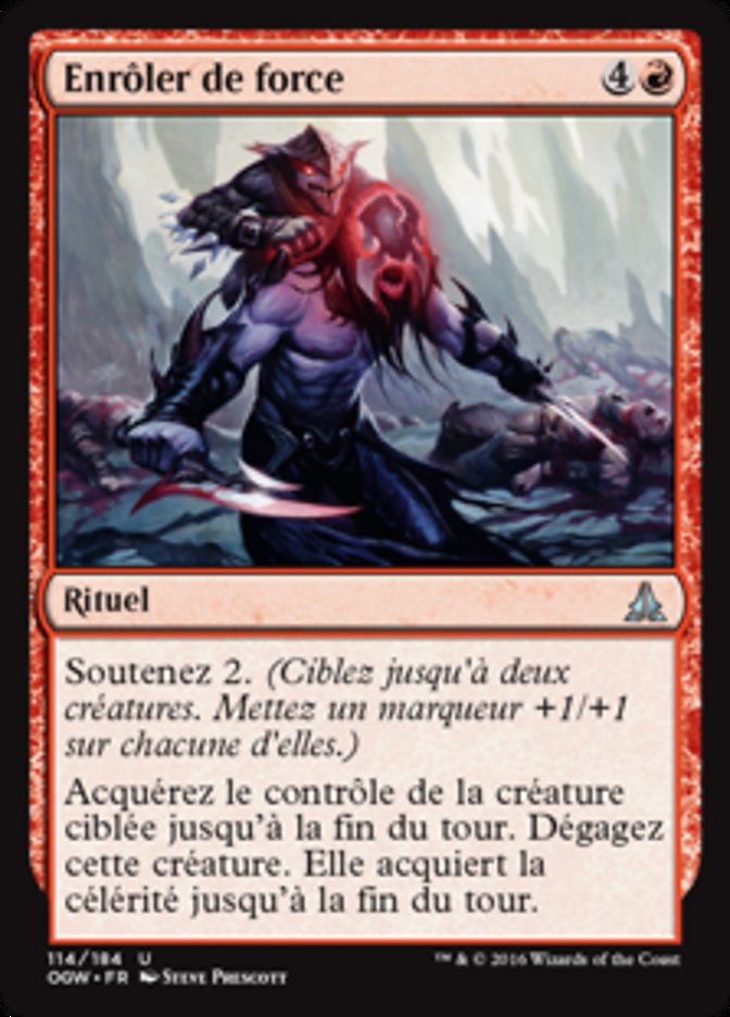 image Enrôler de force