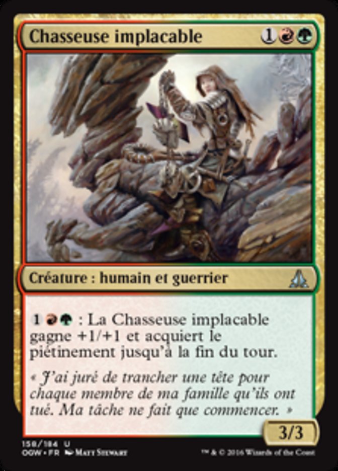 image Chasseuse implacable