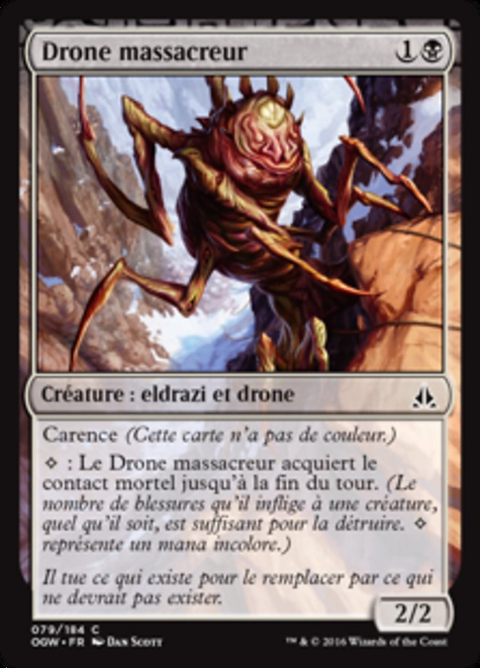 image Drone massacreur