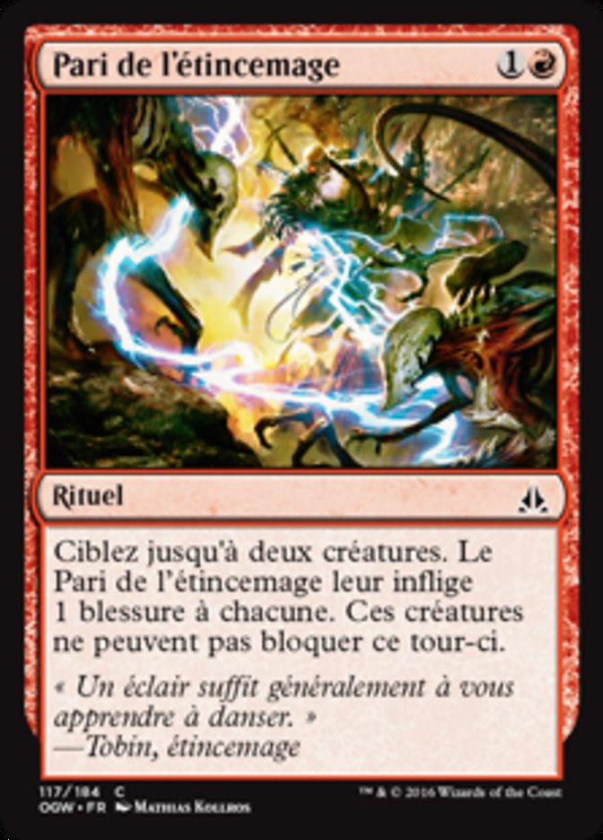 image Pari de l'étincemage