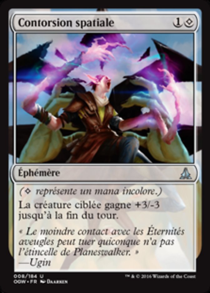 image Contorsion spatiale