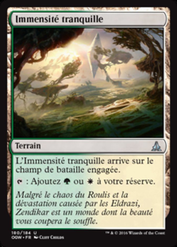 image Immensité tranquille