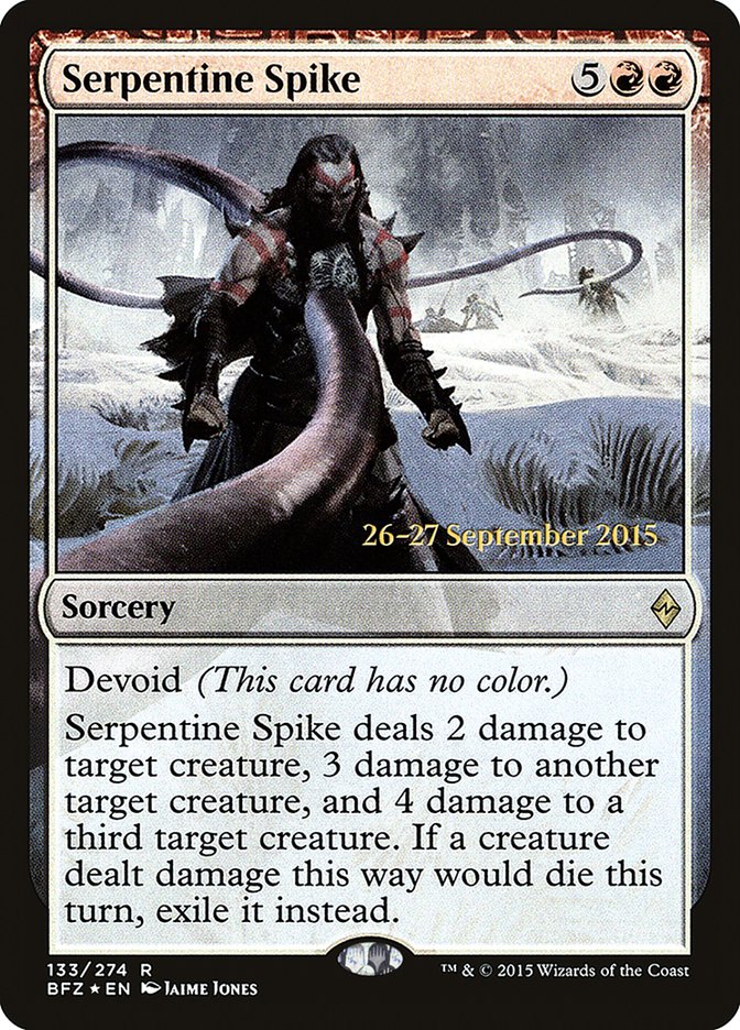 image Serpentine Spike