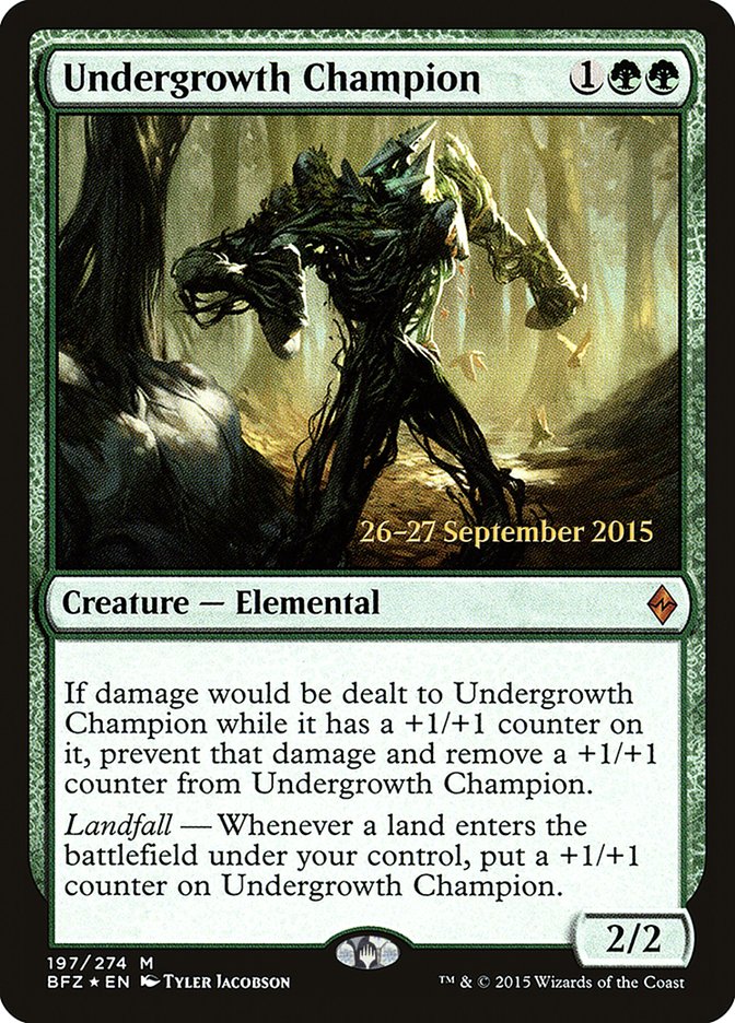 image Undergrowth Champion