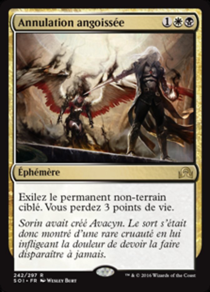 image Annulation angoissée