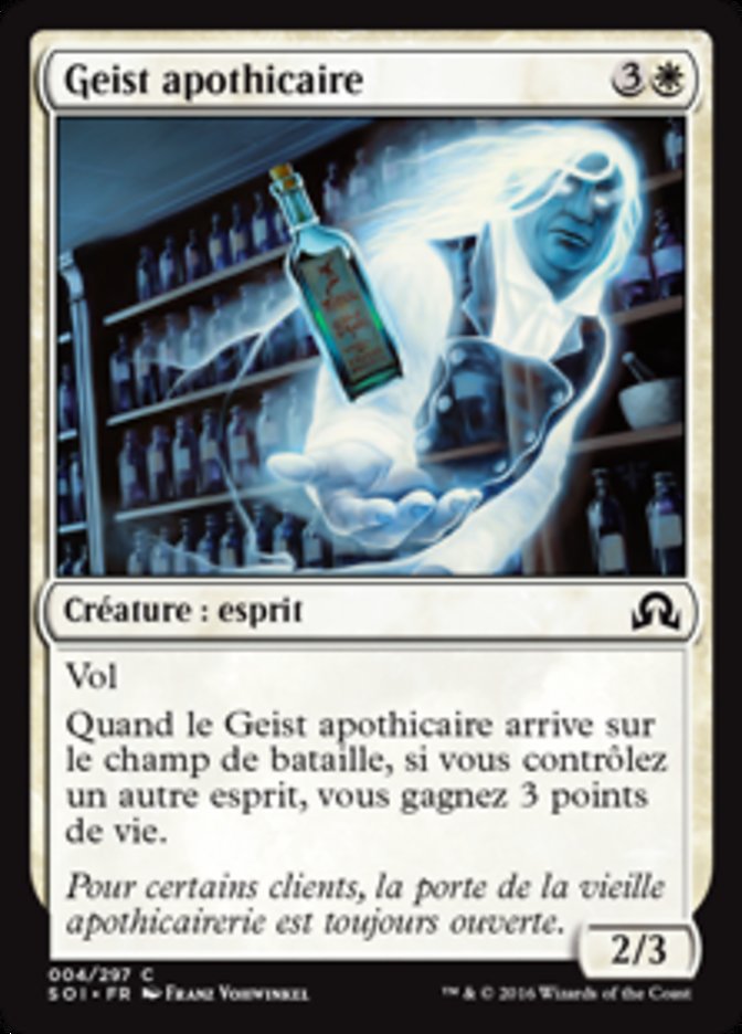image Geist apothicaire