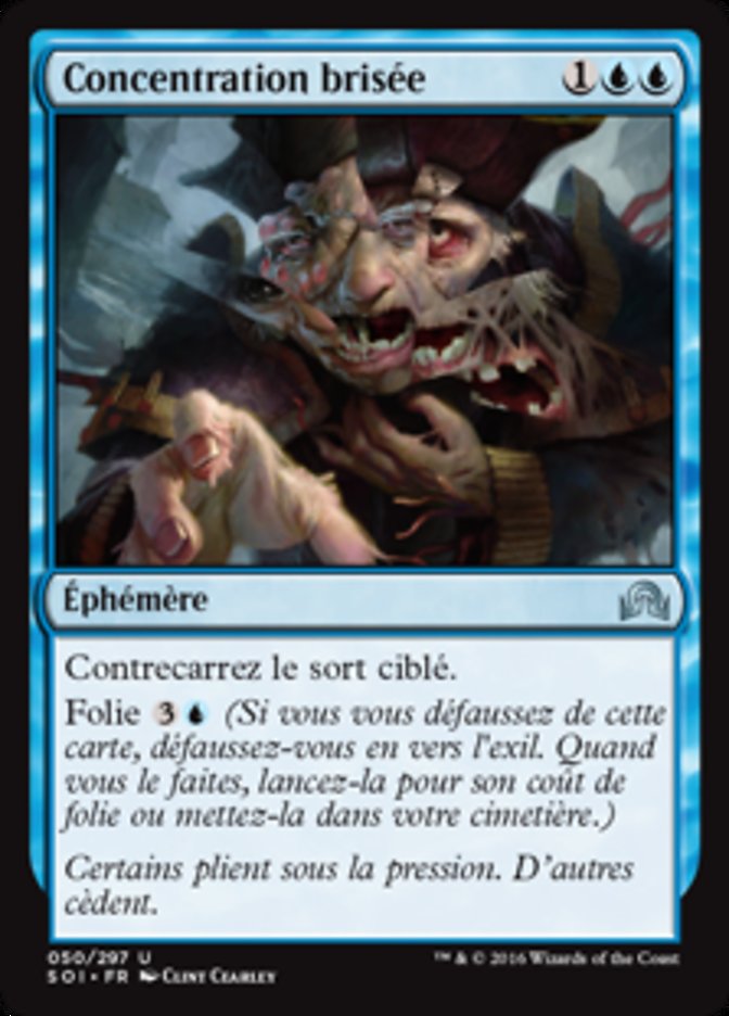 image Concentration brisée