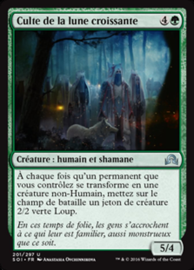 image Culte de la lune croissante