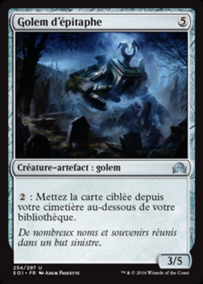 image Golem d'épitaphe