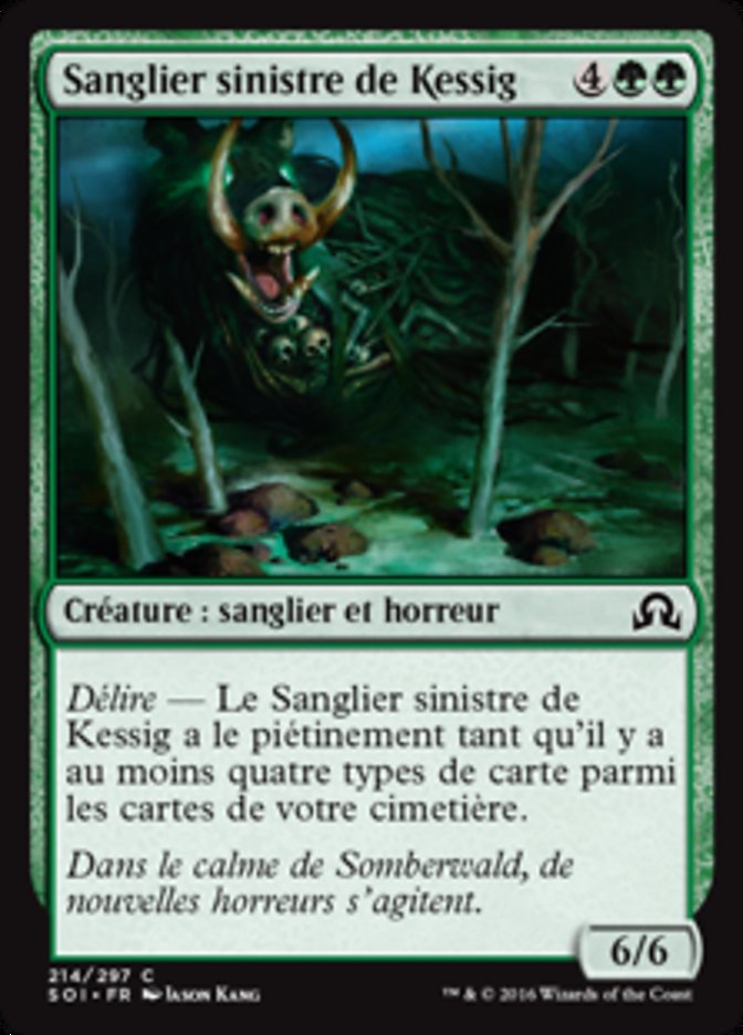 image Sanglier sinistre de Kessig