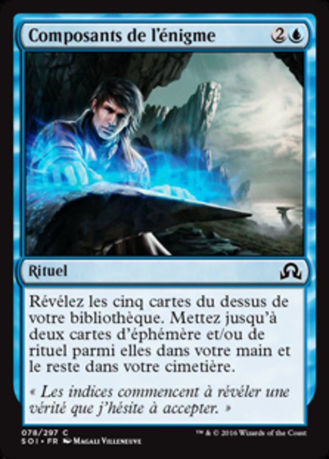 image Composants de l'énigme