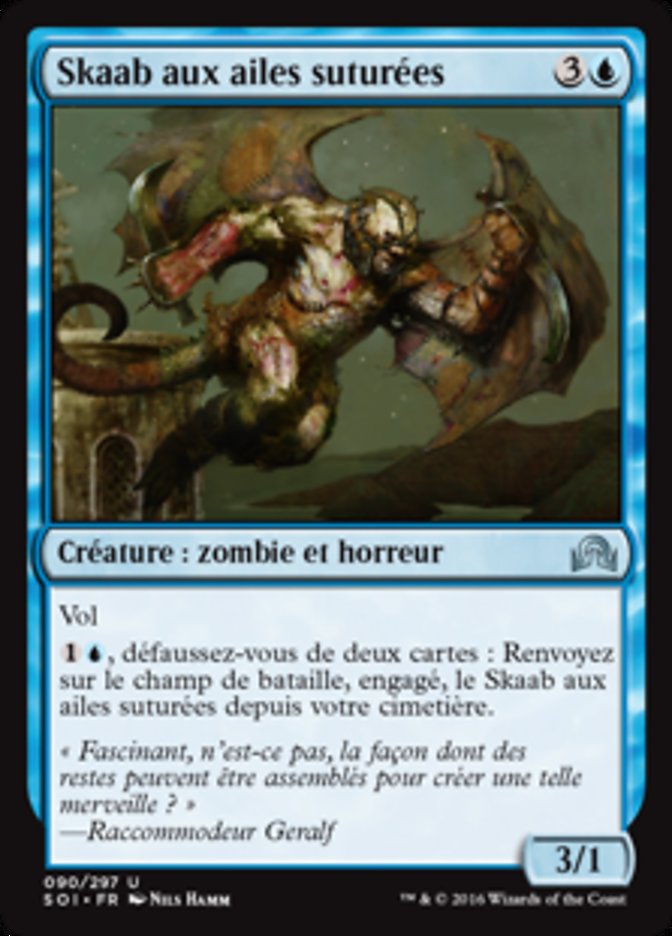 image Skaab aux ailes suturées