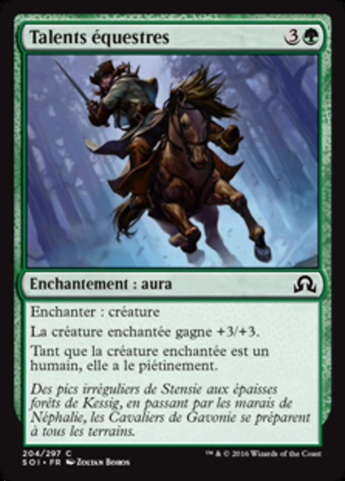 image Talents équestres