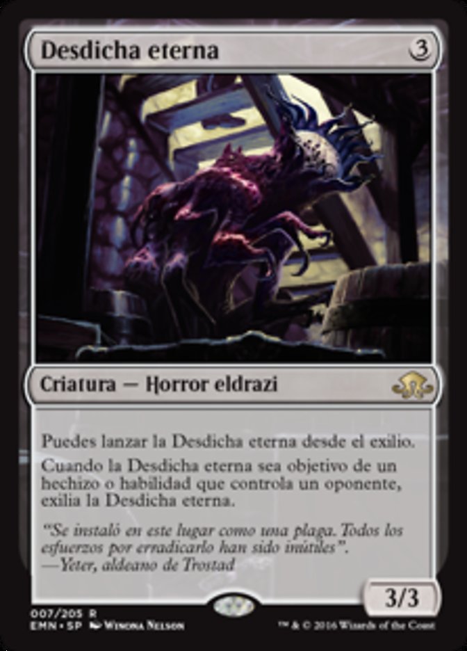 Desdicha eterna