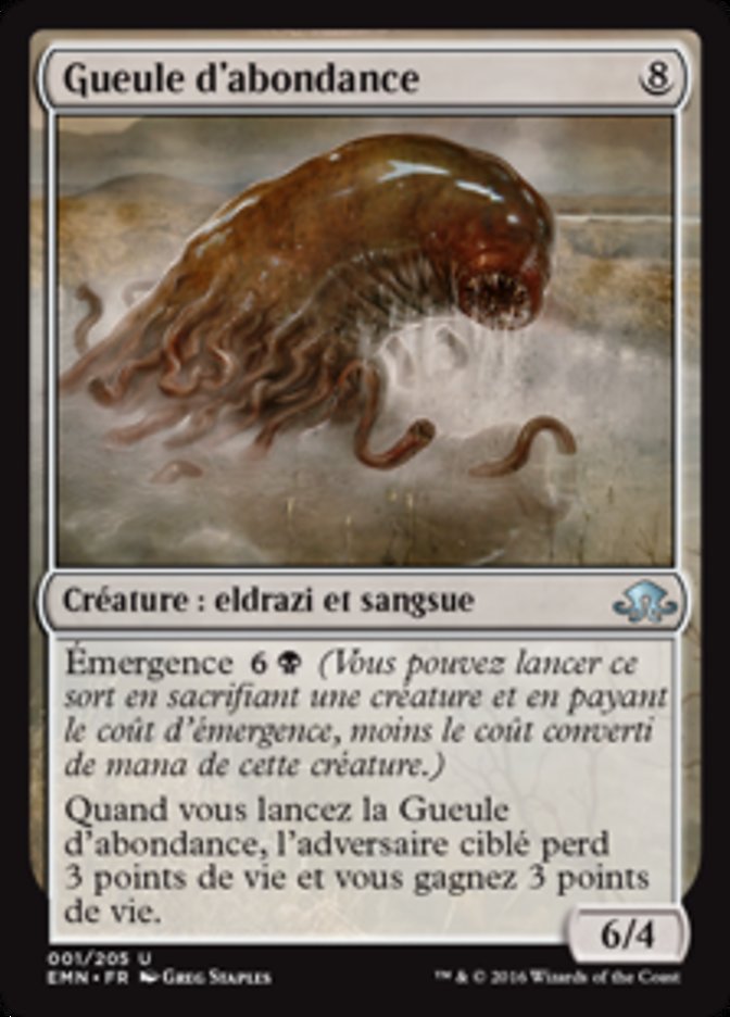 image Gueule d'abondance