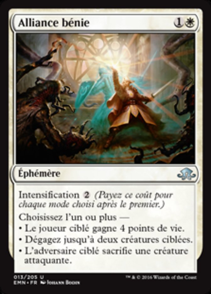 image Alliance bénie