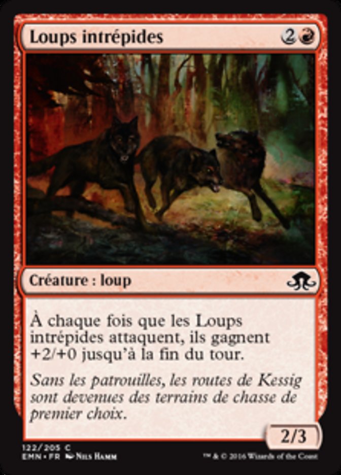 image Loups intrépides