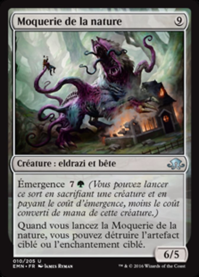 image Moquerie de la nature