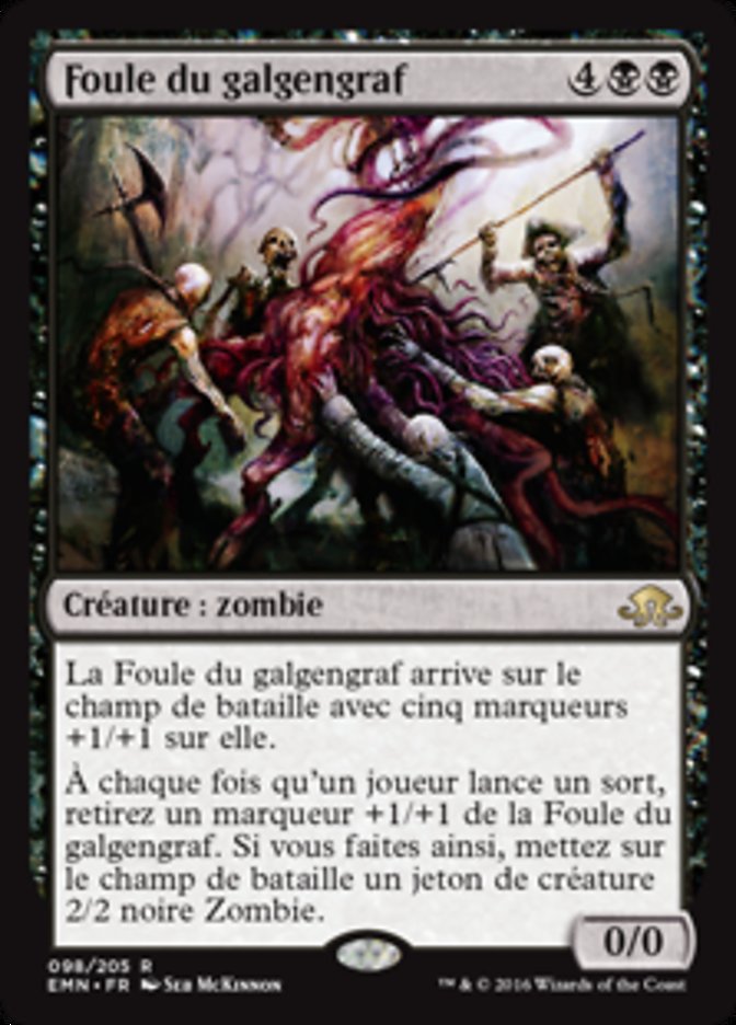 image Foule du galgengraf