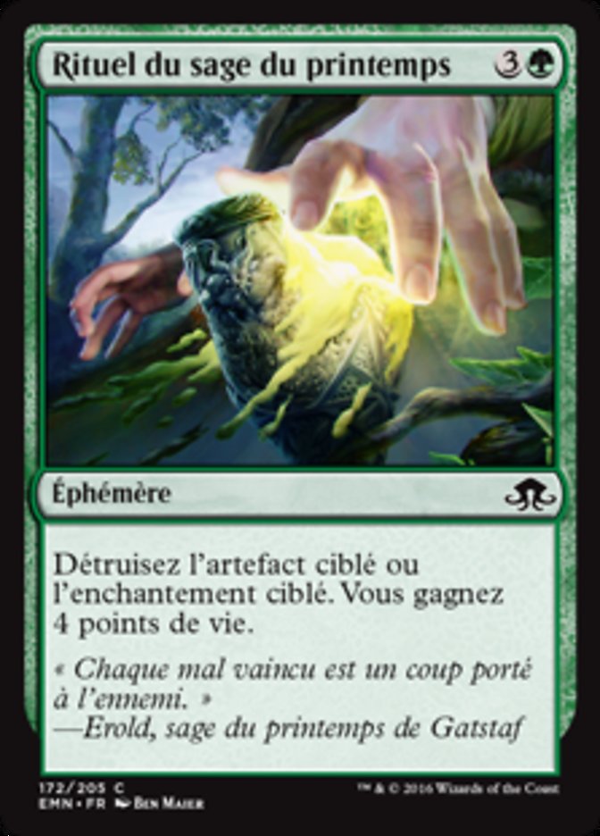 image Rituel du sage du printemps