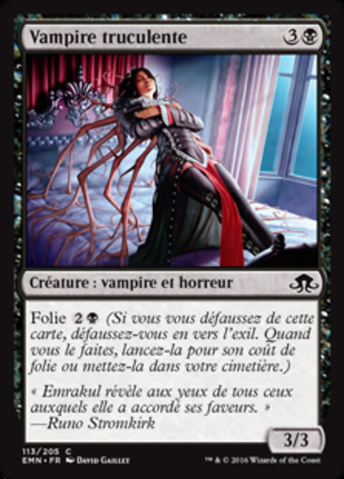 image Vampire truculente