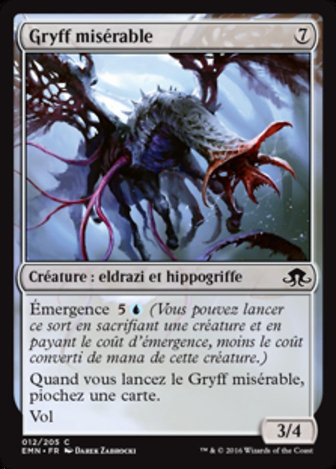 image Gryff misérable