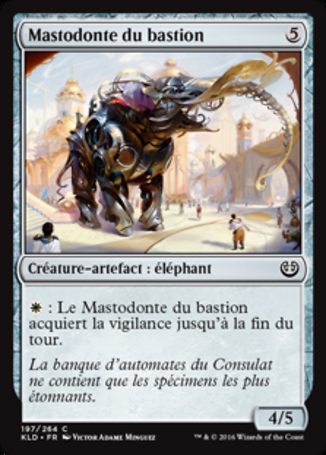 image Mastodonte du bastion