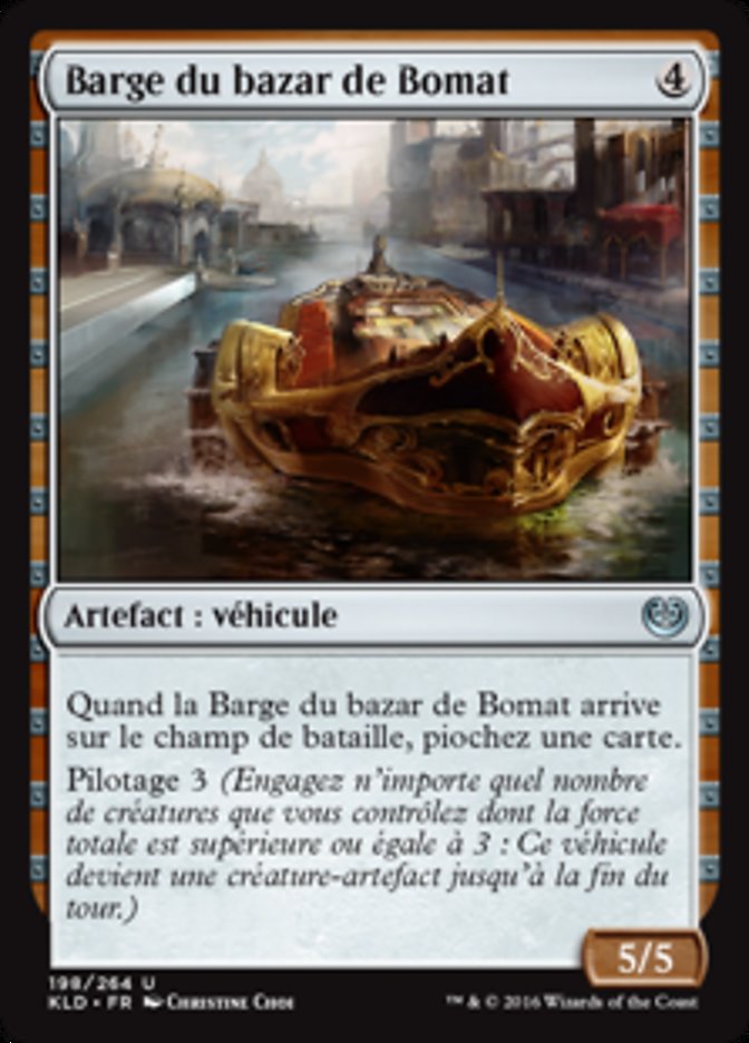 image Barge du bazar de Bomat