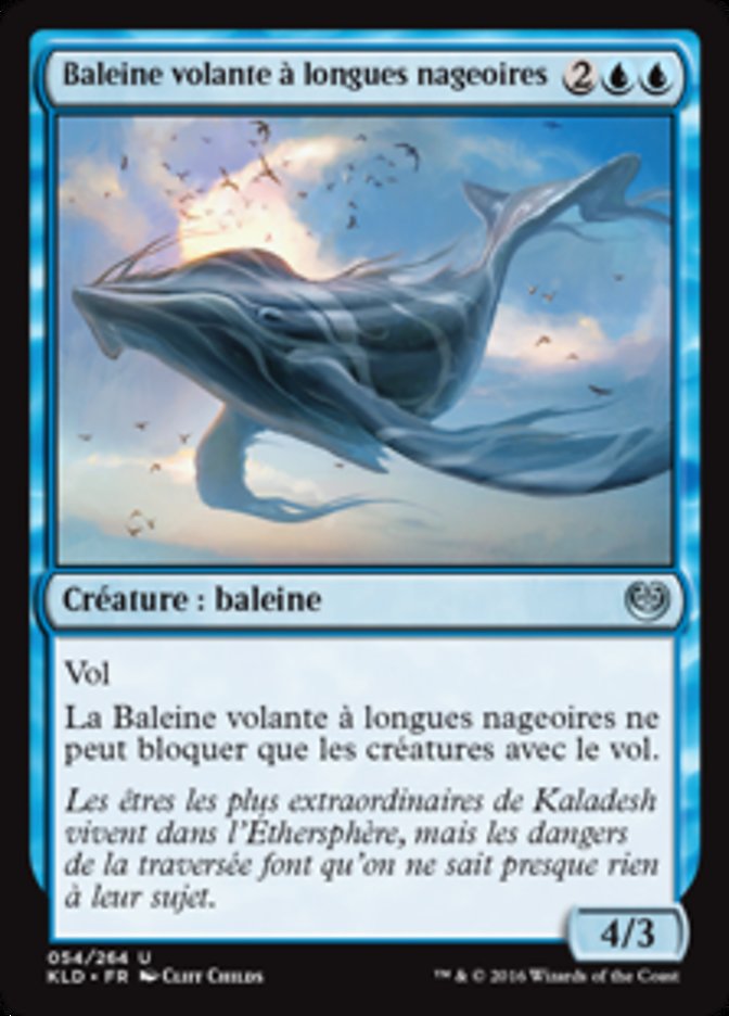 image Baleine volante à longues nageoires