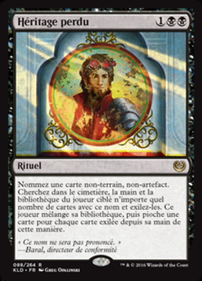 image Héritage perdu