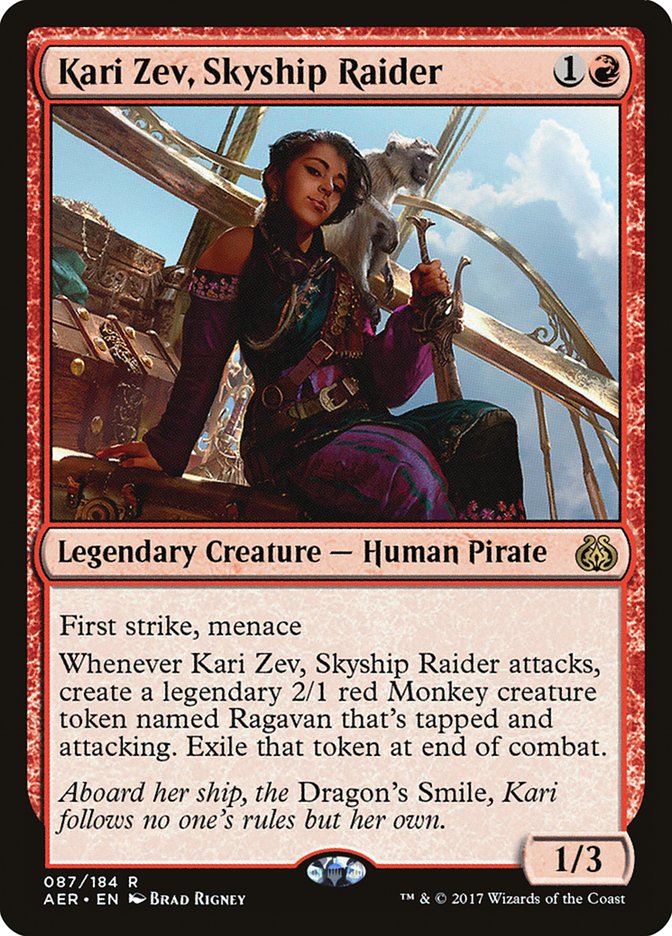 image Kari Zev, Skyship Raider
