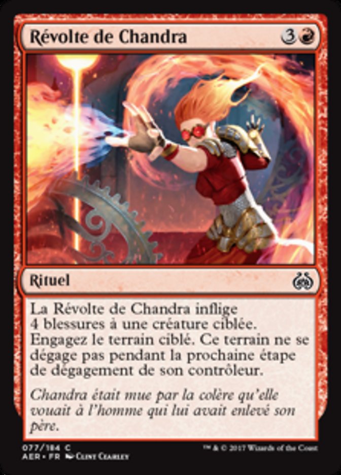 image Révolte de Chandra