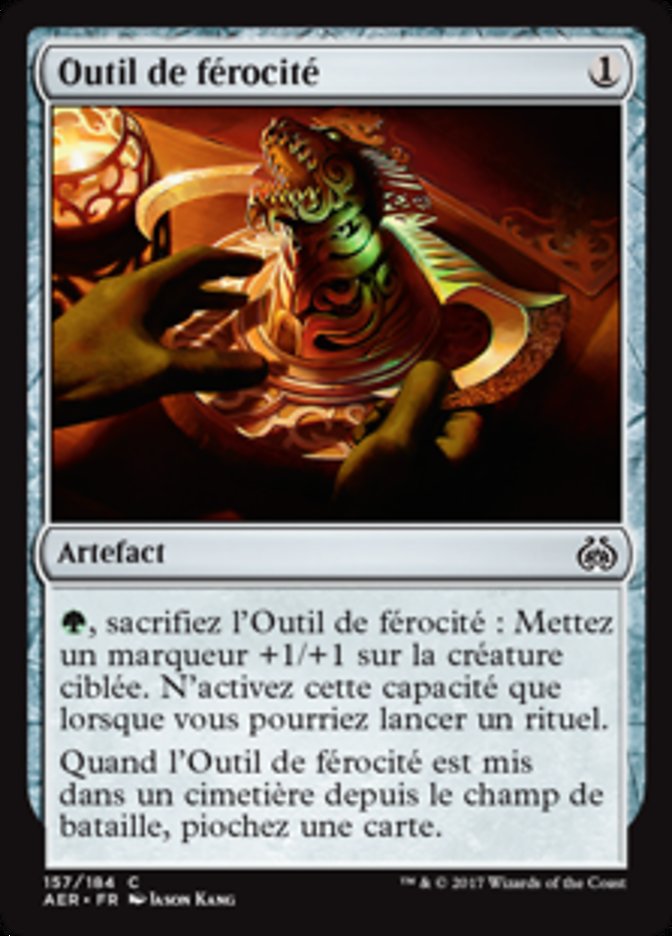 image Outil de férocité