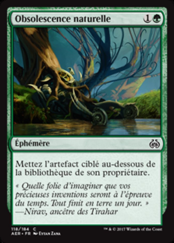 image Obsolescence naturelle