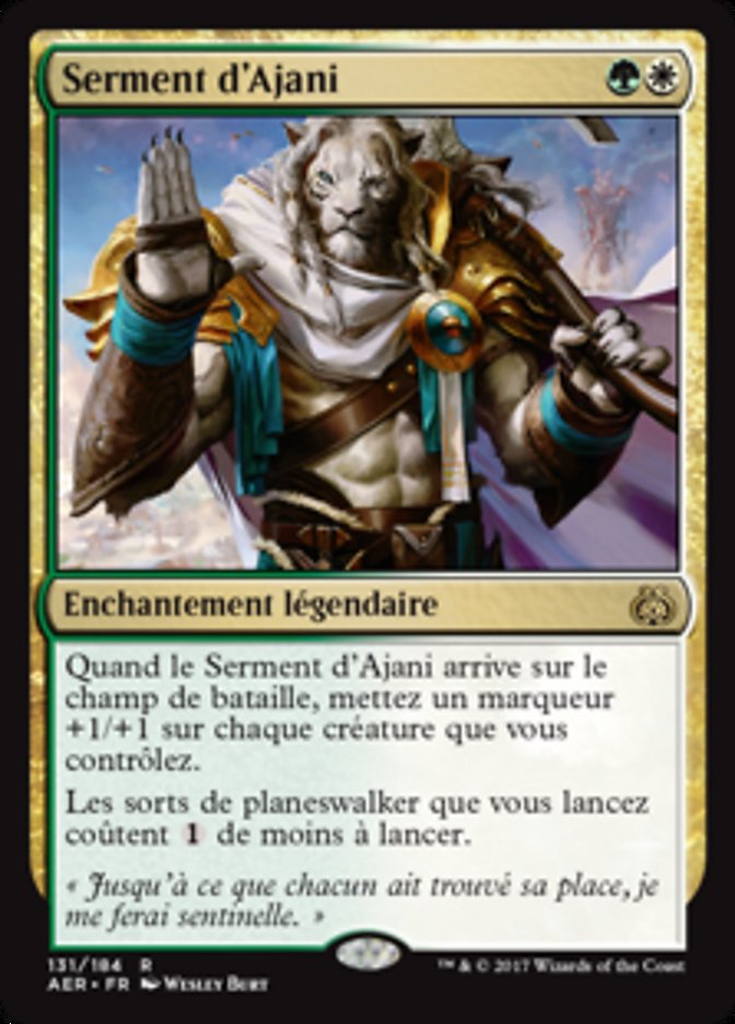 image Serment d'Ajani