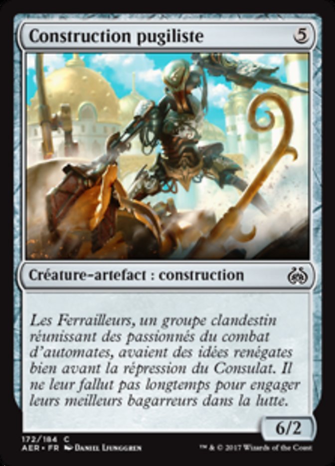 image Construction pugiliste