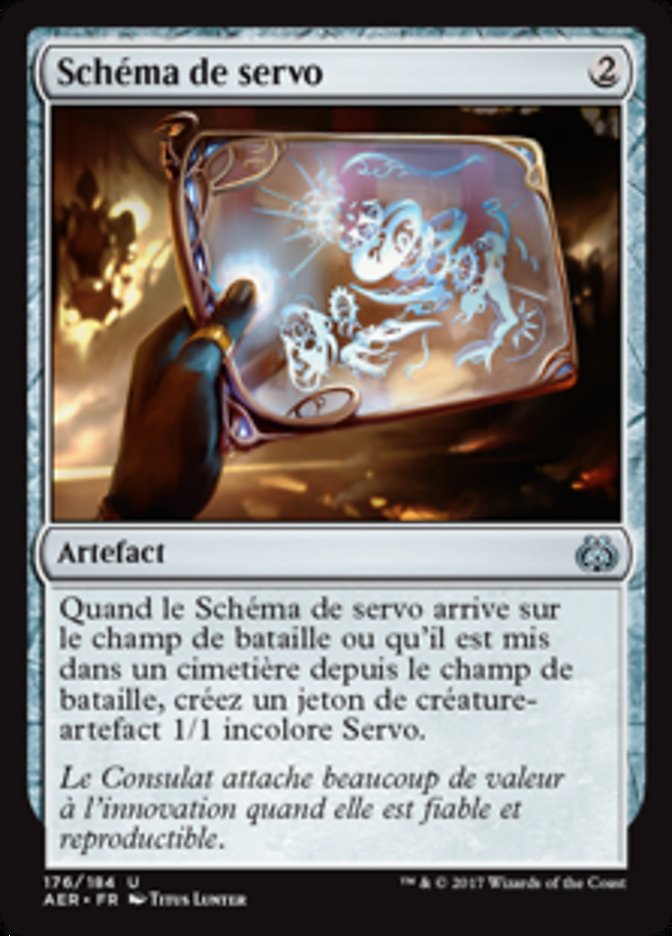 image Schéma de servo