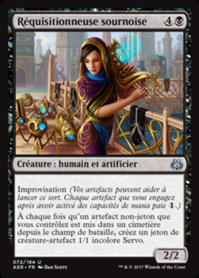 image Réquisitionneuse sournoise