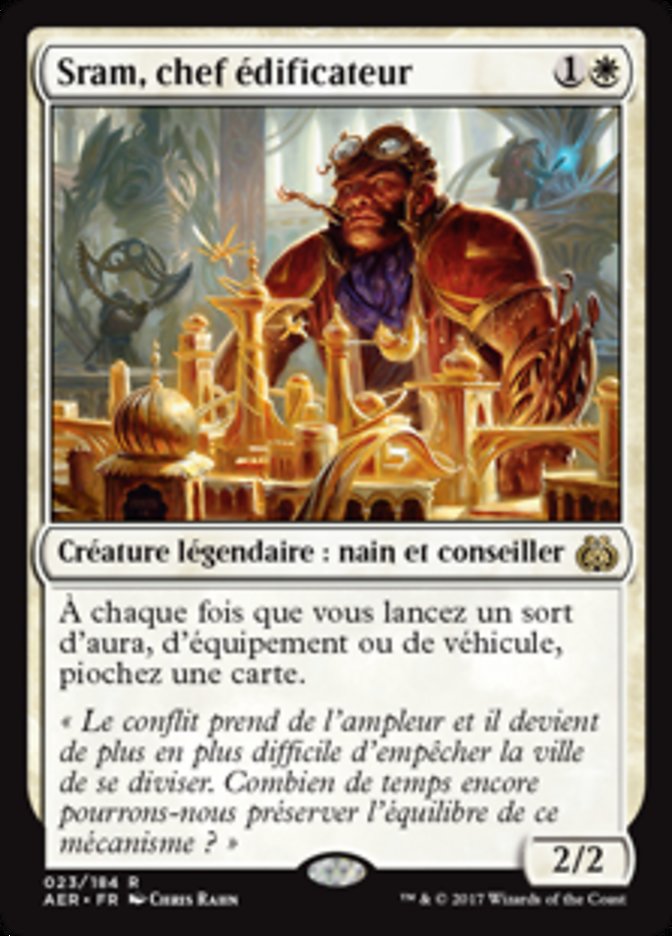 image Sram, chef édificateur