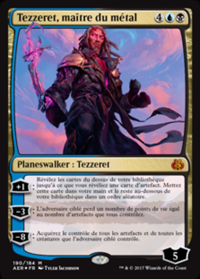 image Tezzeret, maître du métal