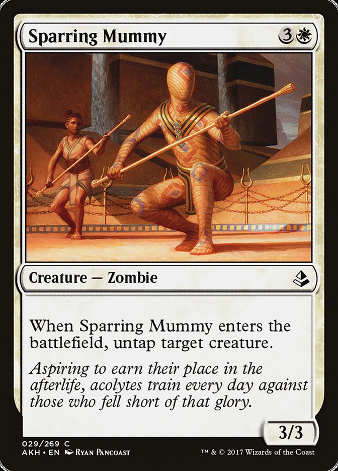 image Sparring Mummy