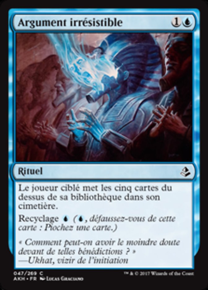 image Argument irrésistible