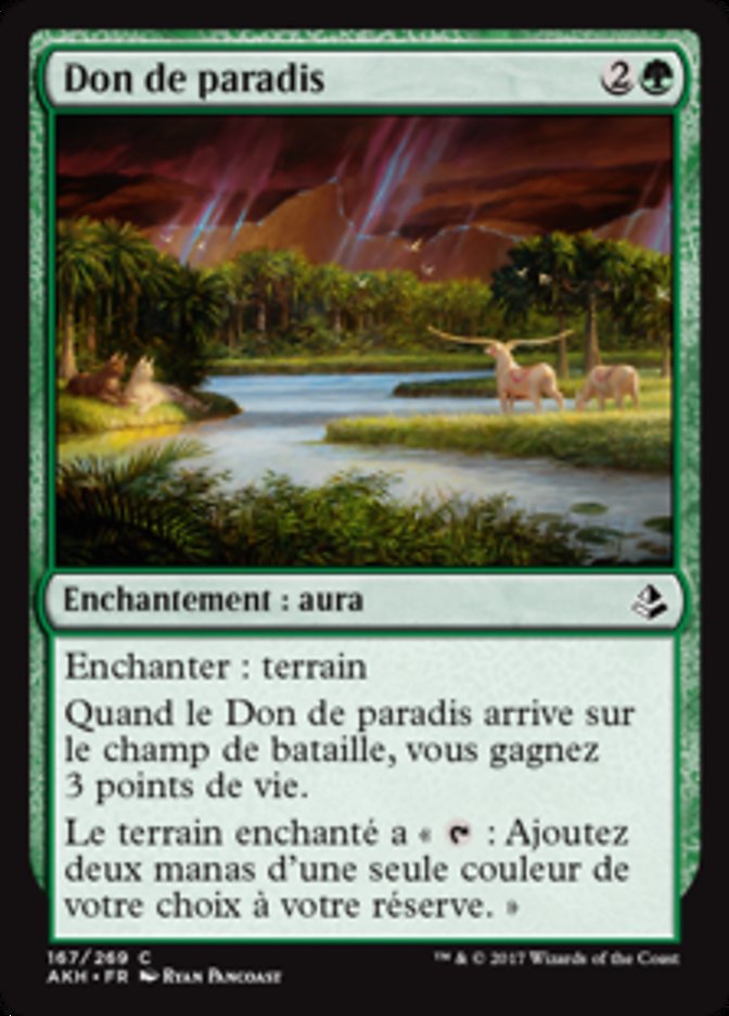 image Don de paradis