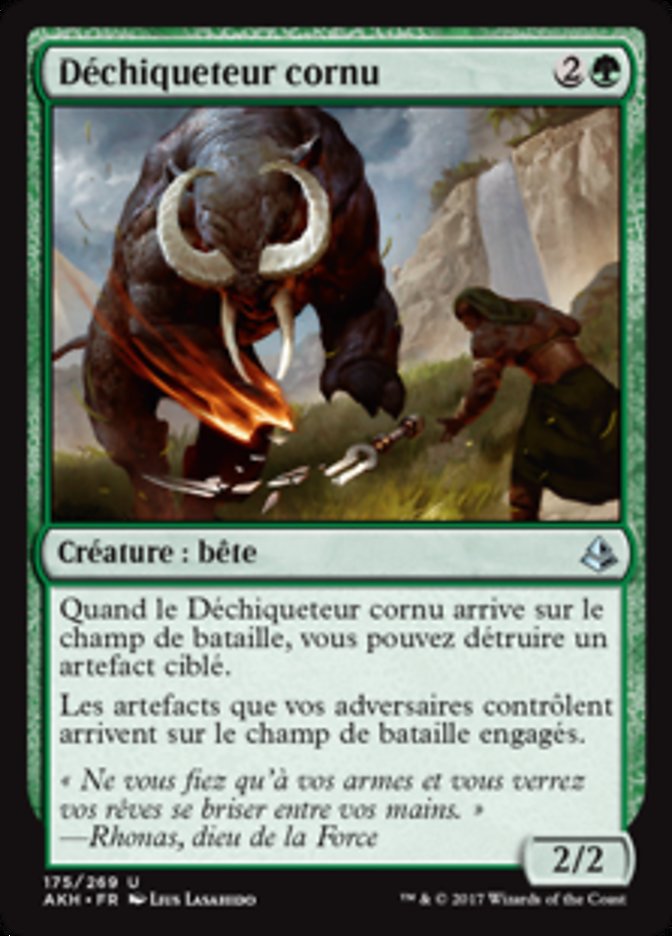 image Déchiqueteur cornu