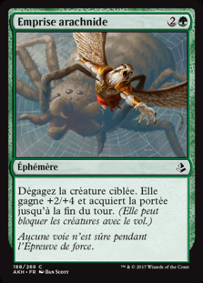 image Emprise arachnide