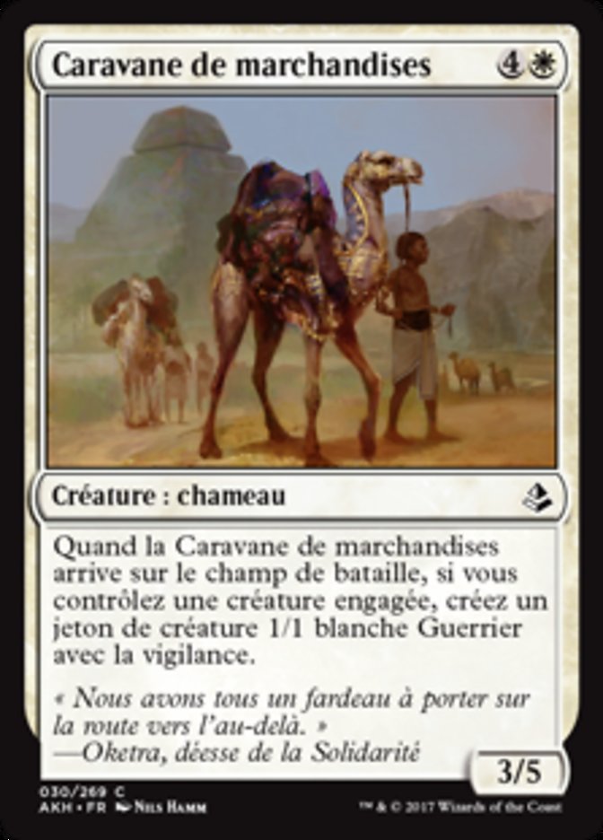 image Caravane de marchandises