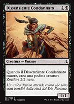 Dissenziente Condannato