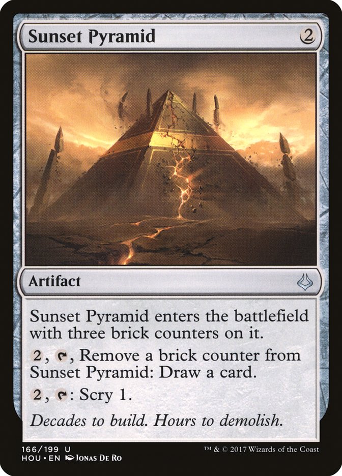 image Sunset Pyramid