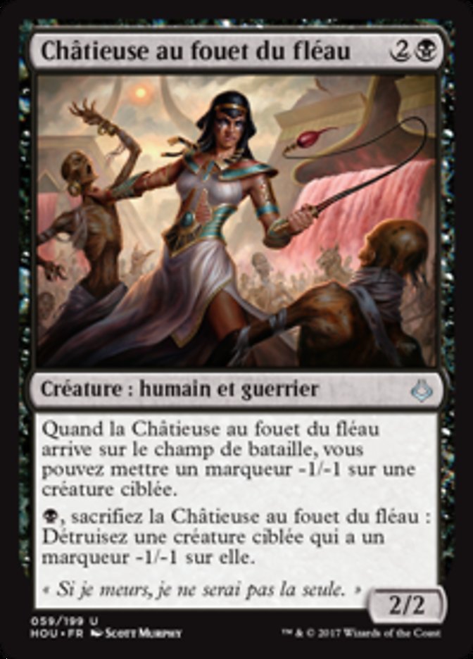 image Châtieuse au fouet du fléau