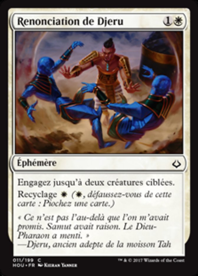 image Renonciation de Djeru